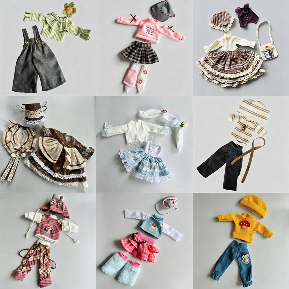 Bjd Doll 1 6 Full Set With Clothes - Conjunto de Ropa para Muñeca de