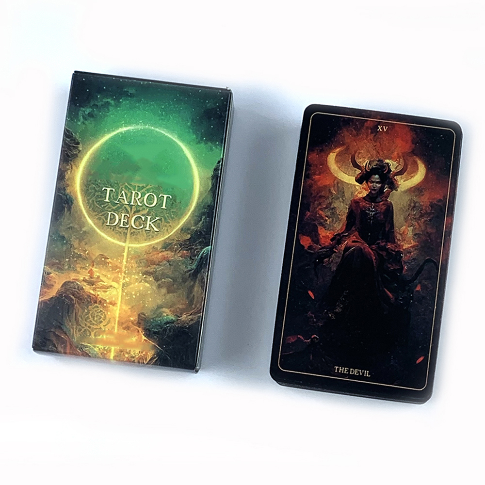Tarot Cards Deck With Guidebook - Baraja de tarot, 78 cartas, juegos