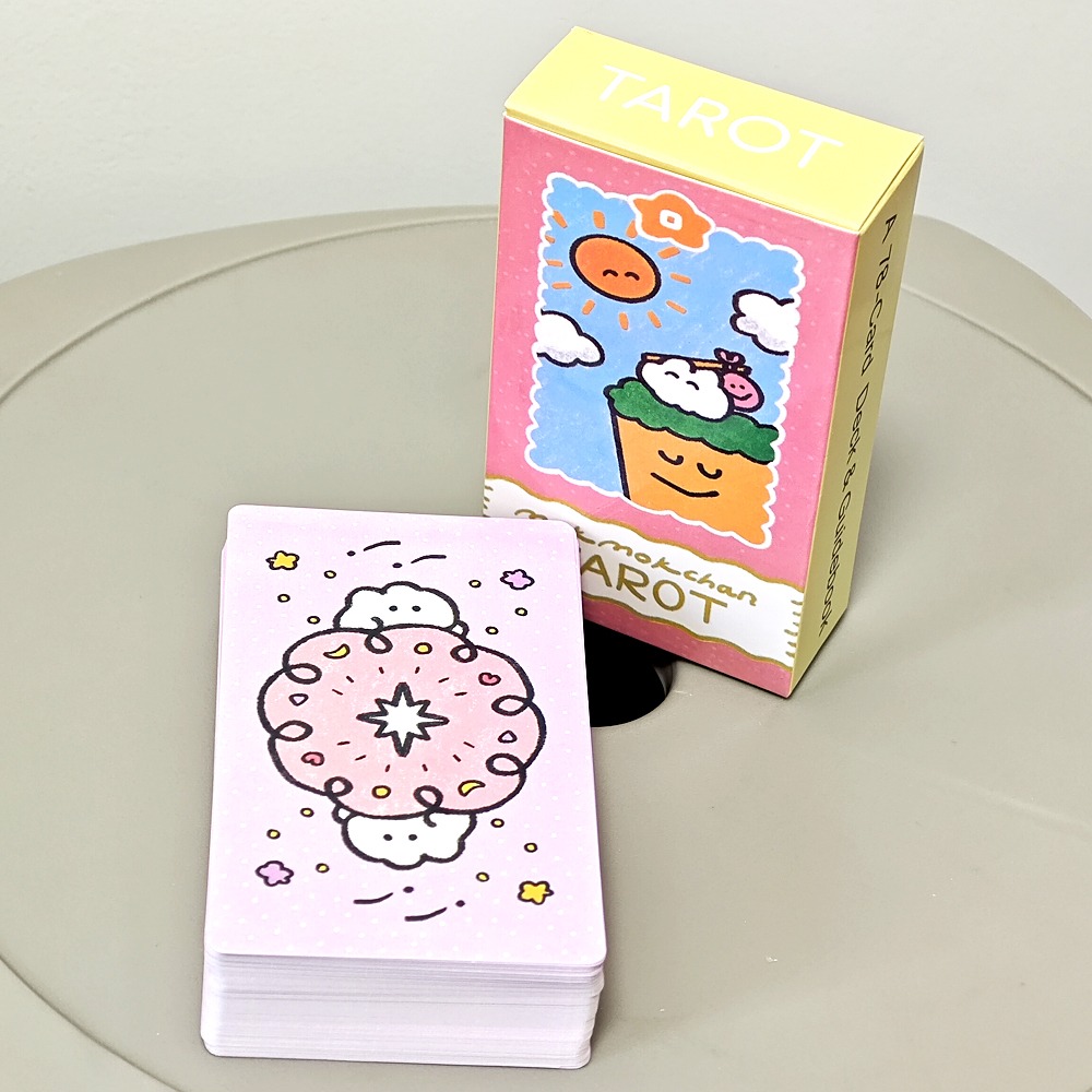 Tarot Mokmok Chan de 10,3x6cm, - Tarot Cards Deck With Guidebook reseña y precio