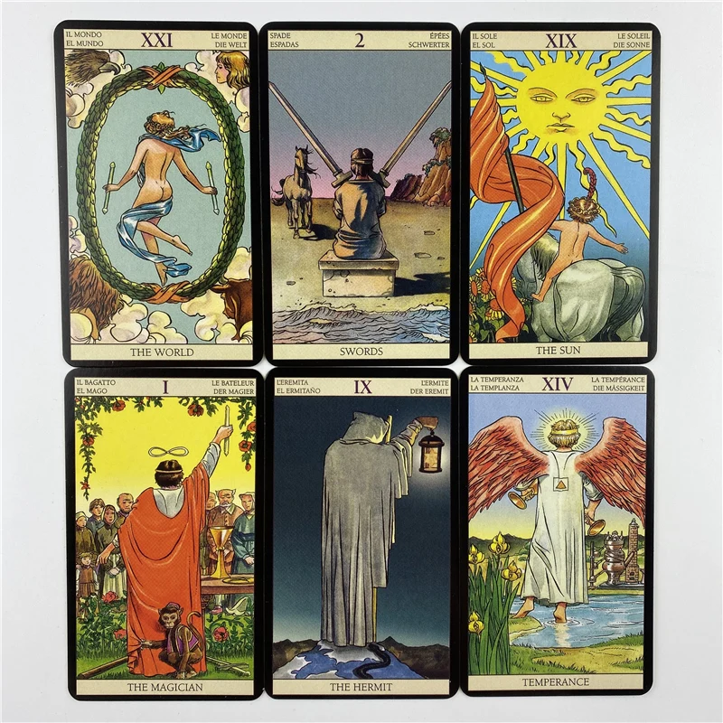 Caja Metálica Edición Dorada,  - Tarot Cards Deck With Guidebook reseña y precio