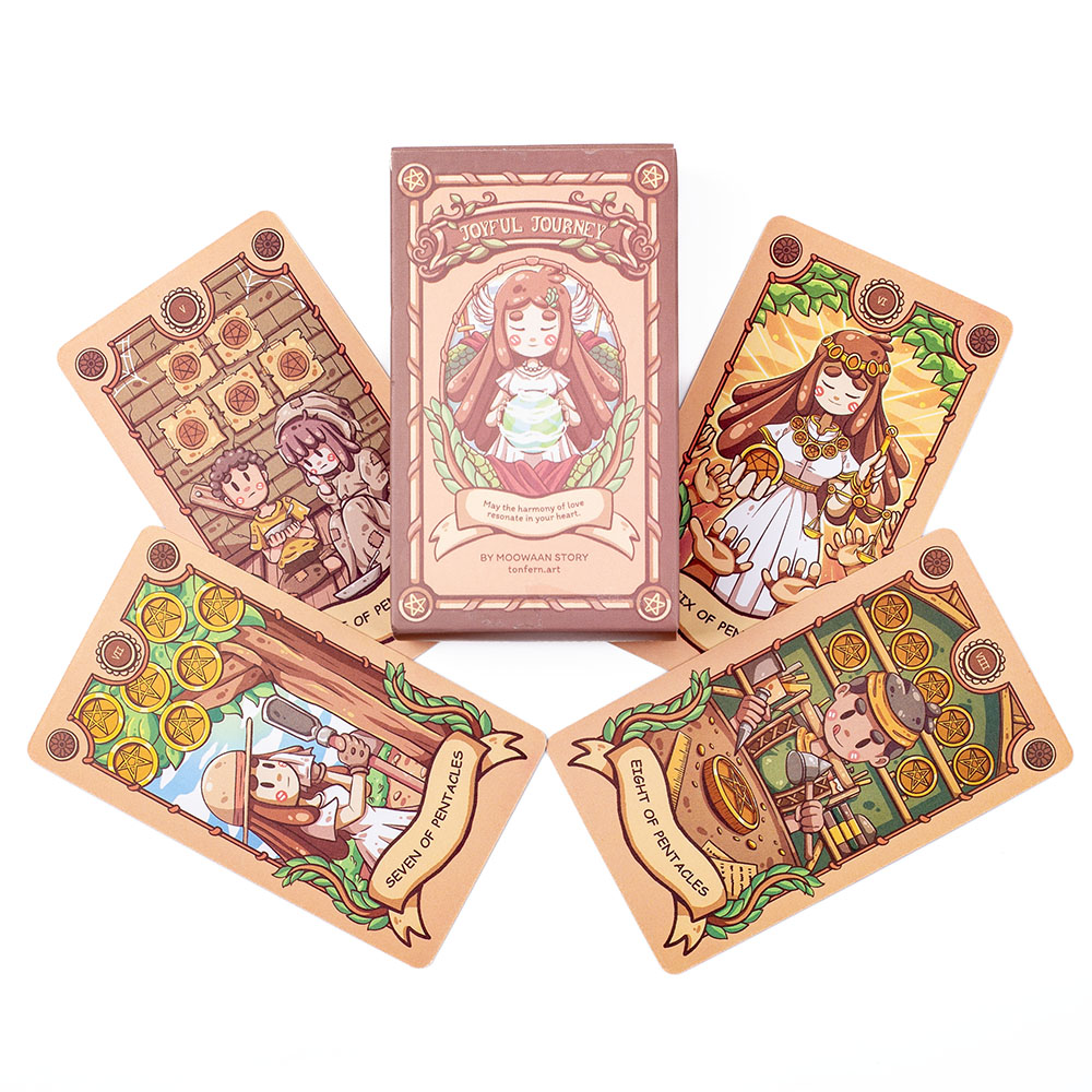 Baraja de Tarot Joyful Journey - Tarot Cards Deck With Guidebook reseña y precio