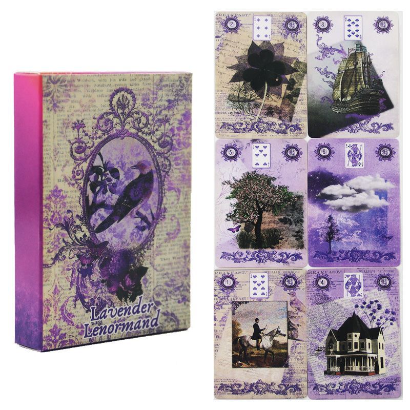 Baraja de Lenormand de Lavanda - Tarot Cards Deck With Guidebook reseña y precio