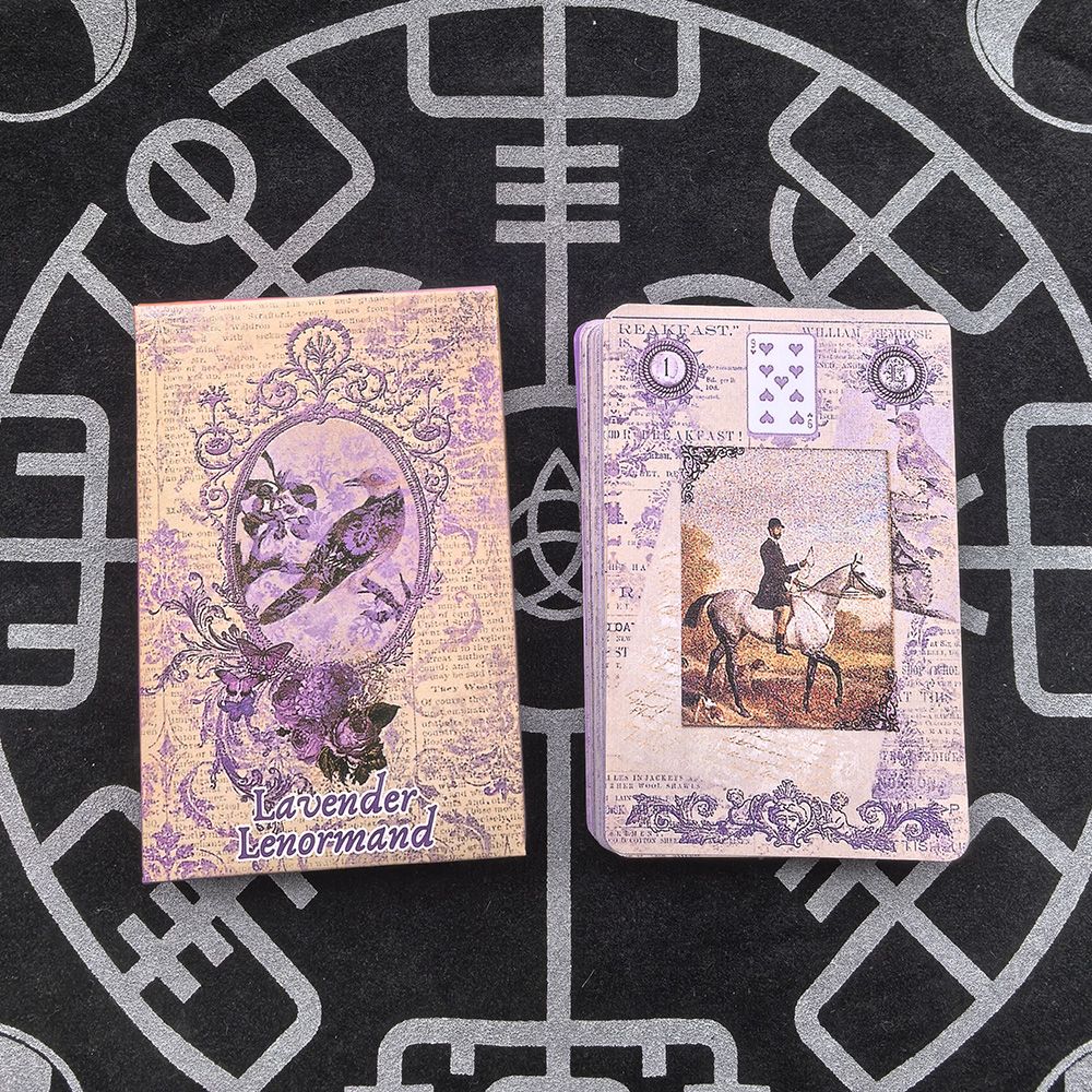 Baraja de Lenormand de Lavanda - Tarot Cards Deck With Guidebook reseña y precio