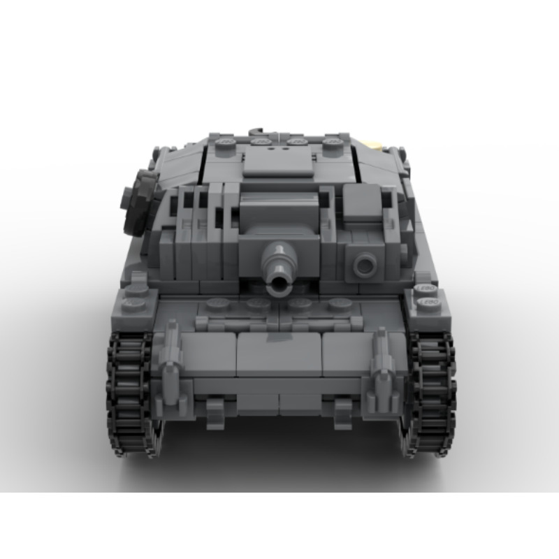 Tanque militar MOC modelo B, b - Lego Compatible Military Tank reseña y precio