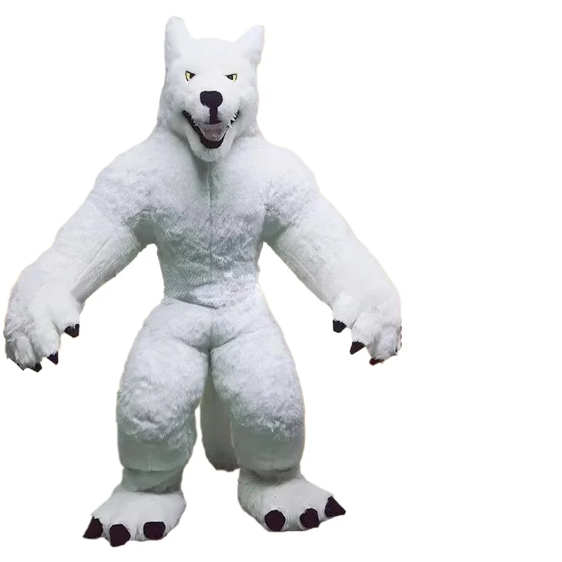 Disfraz de Mascota de Lobo Gri - Dolls reseña y precio