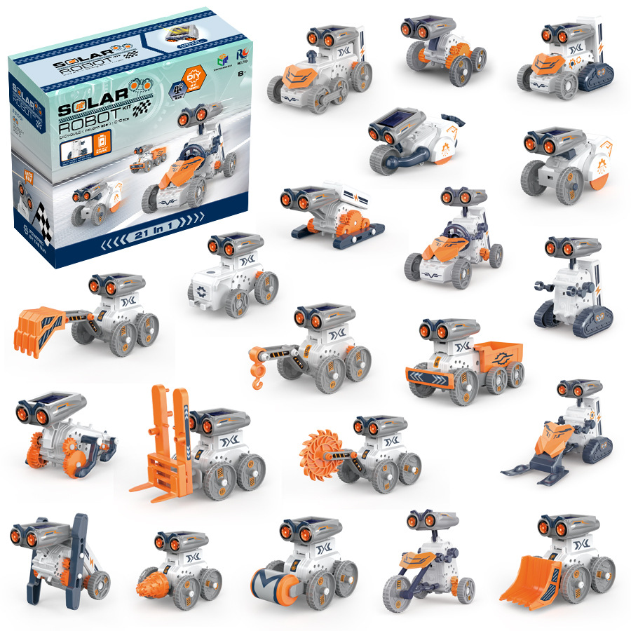 Kit de Robot Solar 21 en 1, ju - Stem Solar Robot Kit For Kids reseña y precio