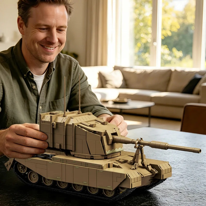 Bloques de Construcción del Ta - Lego Compatible Military Tank reseña y precio
