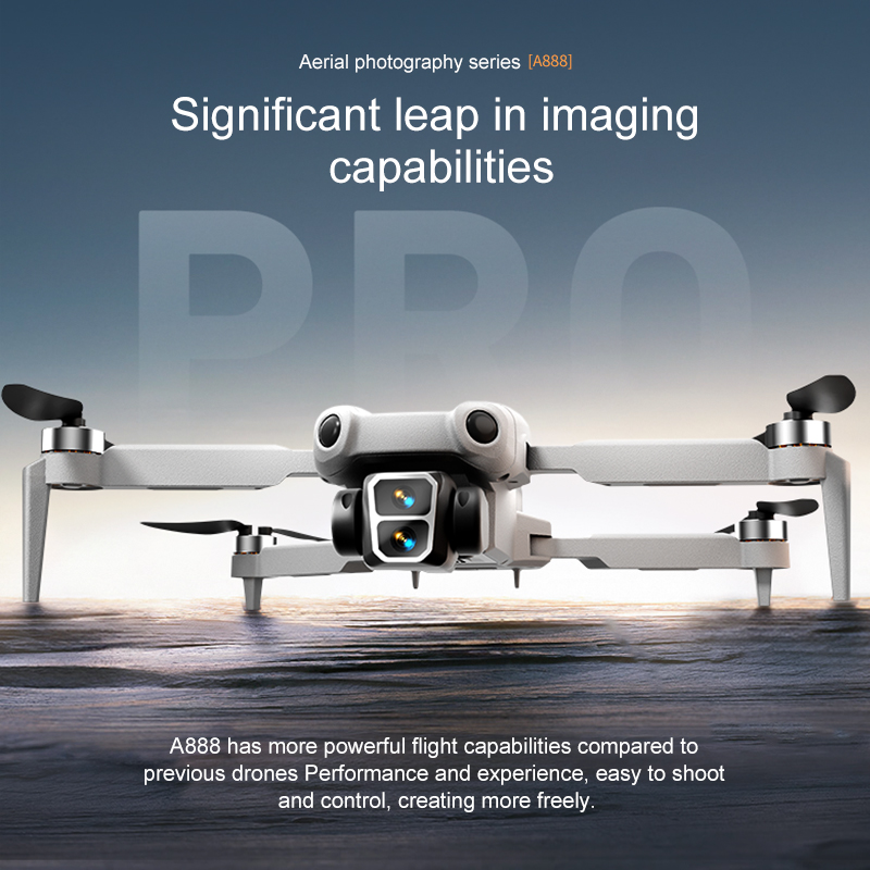 Dron GPS FPV A888 Original, Pl - Fpv Brushless Rc Drone 4K reseña y precio