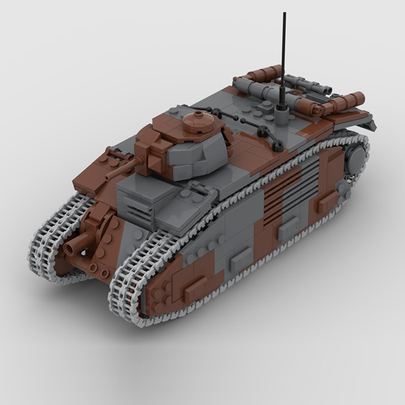 Tanques Militares B1 Bis, Mode - Lego Compatible Military Tank reseña y precio